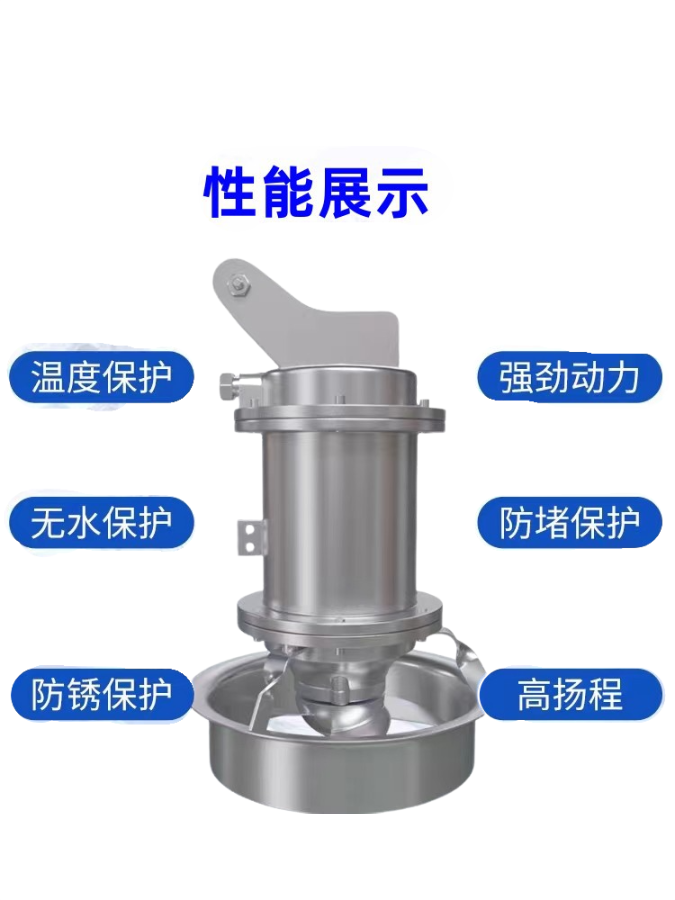 潜水搅拌机结构图