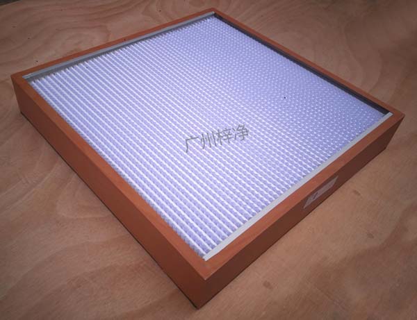 木框纸隔板高效过滤器 木框有隔板高效过滤器