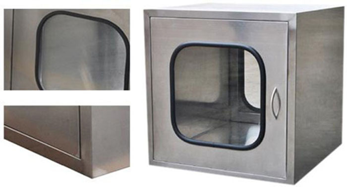 嵌式传递窗产品结构 内嵌式传递窗作用主要用于洁净室与洁净室