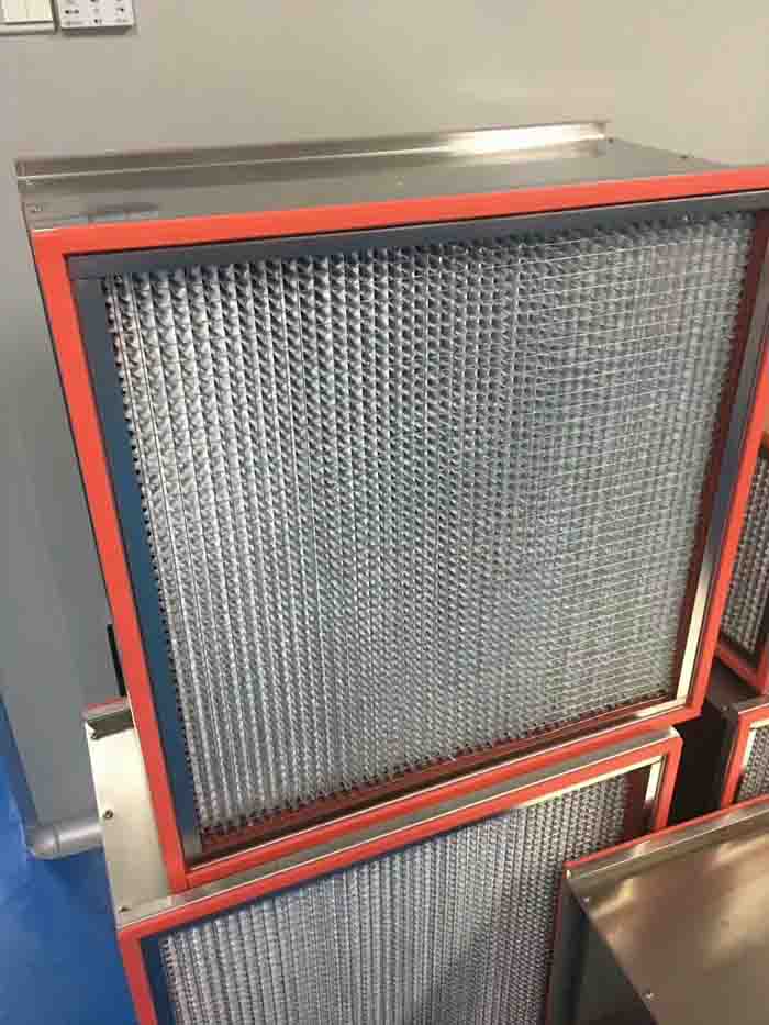 250度耐高温高效过滤器-耐260度高温高效空气过滤器