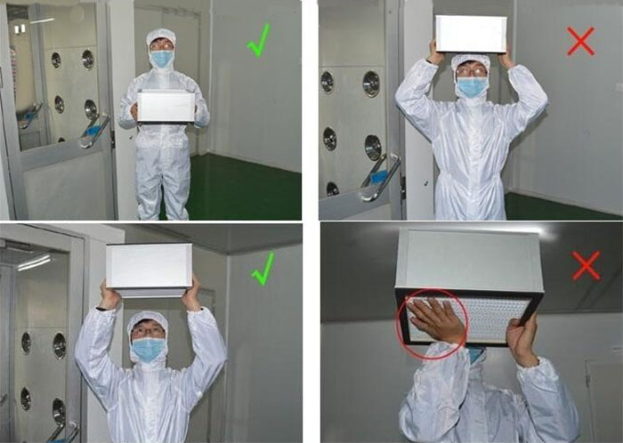 GMP无尘车间传递窗和高效过滤器安装要求