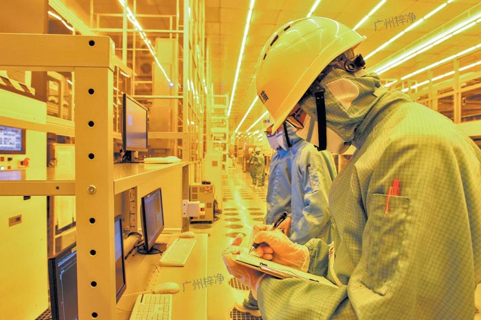 电子洁净厂房图片 电子洁净室无尘车间厂房装修施工事项有哪些?