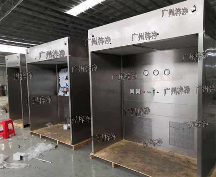 大型负压称量间产品内部结构展示图 大型负压称量间|称量棚|称量亭