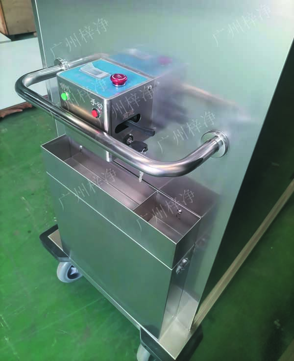 密闭式手术污染器械电动转运车产品结构细节 密闭式手术污染器械电动转运车