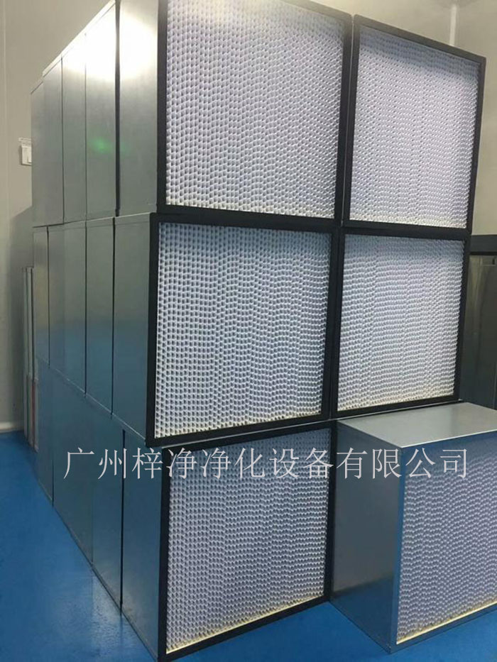 有隔板高效过滤器产品图 有隔板高效过滤器与无隔板高效过滤器的差异分析