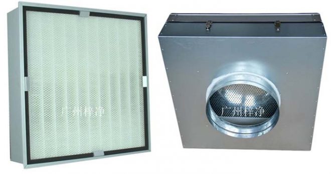 带DOP检测口液槽式高效过滤器与DOP一体式高效送风口的区别